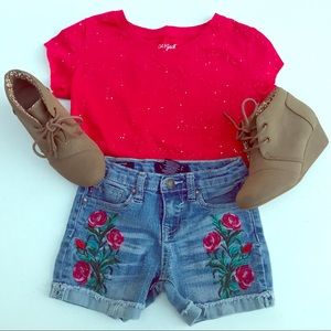 EUC Girls Jellypop Tan Tie & Wedge Booties